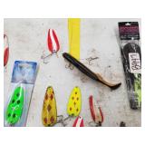 Lot of Fishing Lures