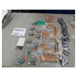 Lot of Fishing Tackle  with Jigs, Hooks, Weights