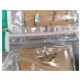 Lot of Fishing Tackle  with Jigs, Hooks, Weights