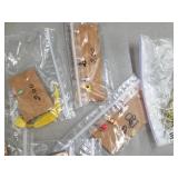 Lot of Fishing Tackle  with Jigs, Hooks, Weights