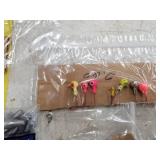 Lot of Fishing Tackle  with Jigs, Hooks, Weights