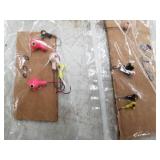 Lot of Fishing Tackle  with Jigs, Hooks, Weights