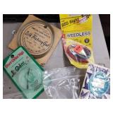 Lot of Fishing Tackle  with Hooks, Weights, Jigs