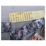 Lot of Fishing Tackle  with Hooks, Weights, Jigs