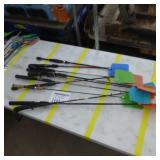 Lot of (10) Custom Made Fishing Rod Fly Swatters