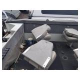Tracker Magna 17 Cruiser Boat, Tracker Johnson Pro Series Oil Injected 70 Outboard Motor, Tracker Trailstar Single Axle Boat Trailer