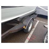 Tracker Magna 17 Cruiser Boat, Tracker Johnson Pro Series Oil Injected 70 Outboard Motor, Tracker Trailstar Single Axle Boat Trailer