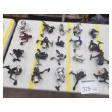 Lot of (20) Fishing Reels