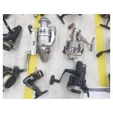 Lot of (20) Fishing Reels