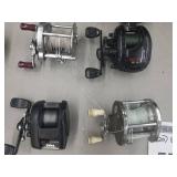 Lot of (20) Bait Casting Fishing Reels