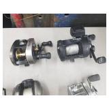 Lot of (20) Bait Casting Fishing Reels