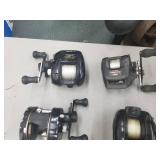 Lot of (20) Bait Casting Fishing Reels