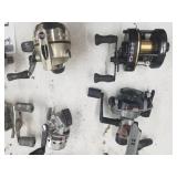 Lot of (20) Bait Casting Fishing Reels