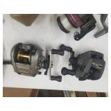 Lot of (20) Bait Casting Fishing Reels