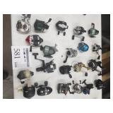 Lot of (20) Fishing Reels