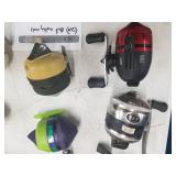 Lot of (20) Bait Casting Fishing Reels