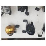Lot of (20) Bait Casting Fishing Reels