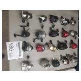 Lot of (20) Fishing Reels