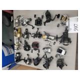 Lot of (20) Fishing Reels