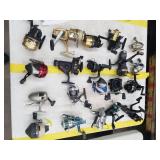Lot of (20) Fishing Reels