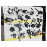 Lot of (20) Fishing Reels