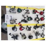 Lot of (20) Fishing Reels