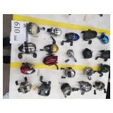 Lot of (20) Fishing Reels
