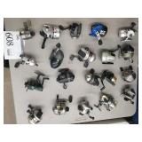 Lot of (20) Fishing Reels