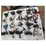 Lot of (20) Fishing Reels