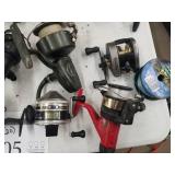 Lot of (20) Fishing Reels
