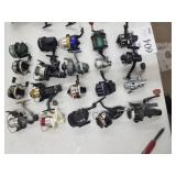 Lot of (20) Fishing Reels