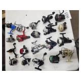 Lot of (20) Fishing Reels