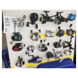 Lot of (20) Fishing Reels