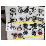 Lot of (20) Fishing Reels
