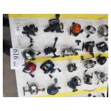 Lot of (20) Fishing Reels