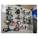 Lot of (20) Fishing Reels