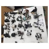 Lot of (20) Fishing Reels