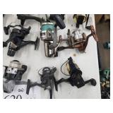 Lot of (20) Fishing Reels