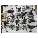 Lot of (20) Fishing Reels