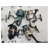 Lot of (20) Fishing Reels