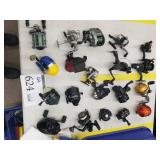Lot of (20) Fishing Reels