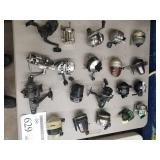 Lot of (20) Fishing Reels