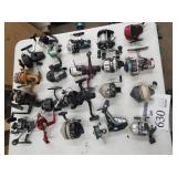 Lot of (20) Fishing Reels