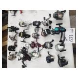 Lot of (20) Fishing Reels