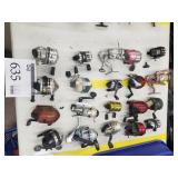 Lot of (20) Fishing Reels