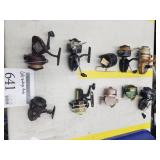 Lot of (10) Vintage Fishing Reels