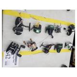 Lot of (10) Vintage Fishing Reels
