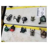 Lot of (10) Vintage Fishing Reels