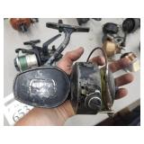 Lot of (5) Vintage Large Fishing Reels