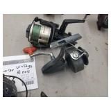 Lot of (5) Vintage Large Fishing Reels